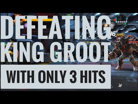 ONLY 3 HITS 😁😁 King Groot Kill
