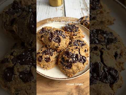 Chocolate Chickpea Cookies | Fursecuri cu Cioco si Naut | easy and healthy