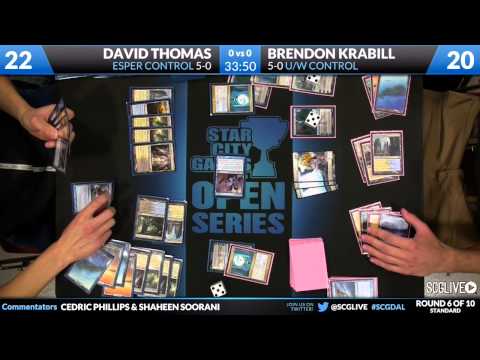 SCGDAL - Standard - Round 6 - David Thomas vs Brendon Krabill