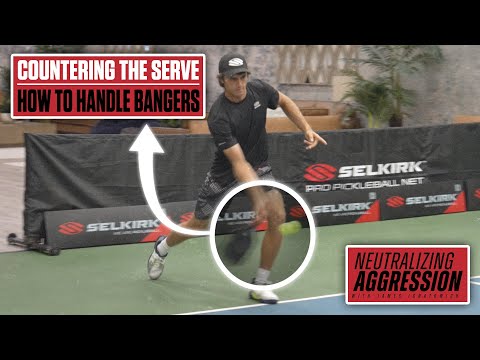 How to Counter the Serve from a Pickleball Banger