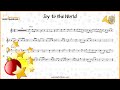 Joy to the World | French Horn Solo with Sheet Music and Play Along