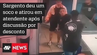 Bombeiro que atirou em atendente de McDonald’s se apresenta à polícia no RJ
