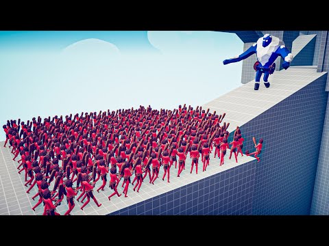 1 ICE GIANT vs 300x UNITS - Totally Accurate Battle Simulator TABS