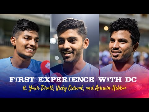 Yash Dhull, Vicky Ostwal & Ashwin Hebbar | Training Interview | IPL 2022
