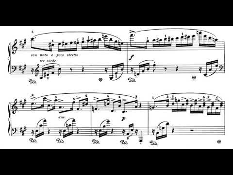 Grieg - Lyric Piece op 43 no. 1 "Butterfly" (Audio+Sheet) [Cziffra]