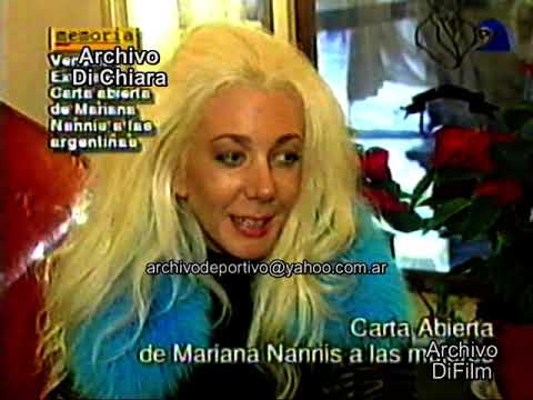 Carta abierta de Mariana Nannis a las argentinas - Año 1999 V-12795 Parte 2 DiFilm