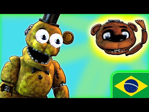 Animatronics de FNAF e Seus MAIORES MEDOS Parte 4 - Five Nights At Freddy's PT-BR
