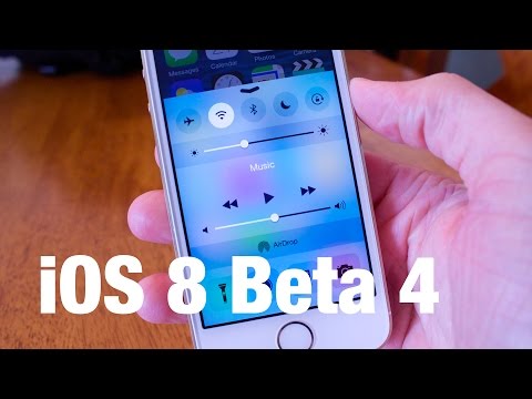 iOS 8 Beta 4: Control Center Redesign & More!