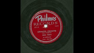 Don Tosti - Chinito, Chinito - Philmos Records 007-B