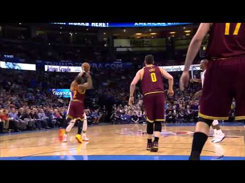 Kyrie Irving Steal and Layup | Cavaliers vs Thunder | December 11, 2014 | NBA Season 2014/15