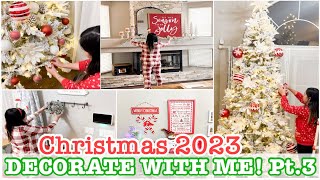 *NEW* CHRISTMAS DECORATE WITH ME 2023 | CHRISTMAS DECORATING IDEAS | CHRISTMAS DECOR | SELLE DESHIRO
