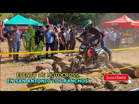 Evento de Motocicletas En San Antonio Los Ranchos en Chalatenango, El SALVADOR 2026.