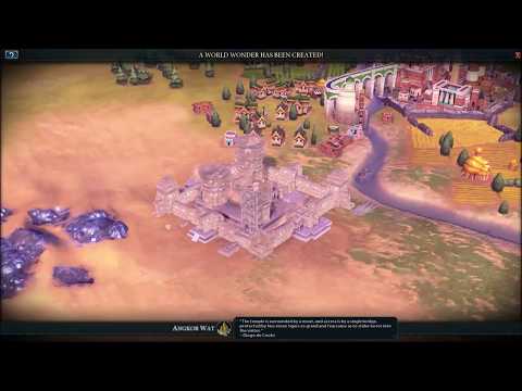 Sid Meier's Civilization VI - Building Angkor Wat