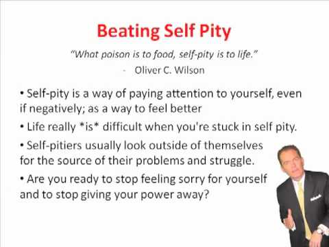 How to beat self-pity
