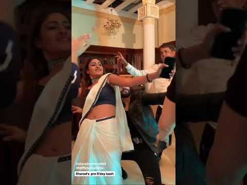 Sharad Malhotra-Surbhi pre bday celebration dance on Naagin 5 sets bts