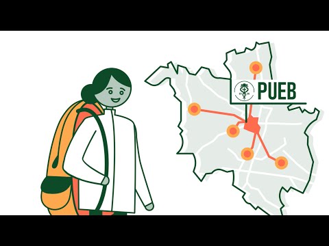 How to get to the PUEB from the airport or from the Main Railway Station