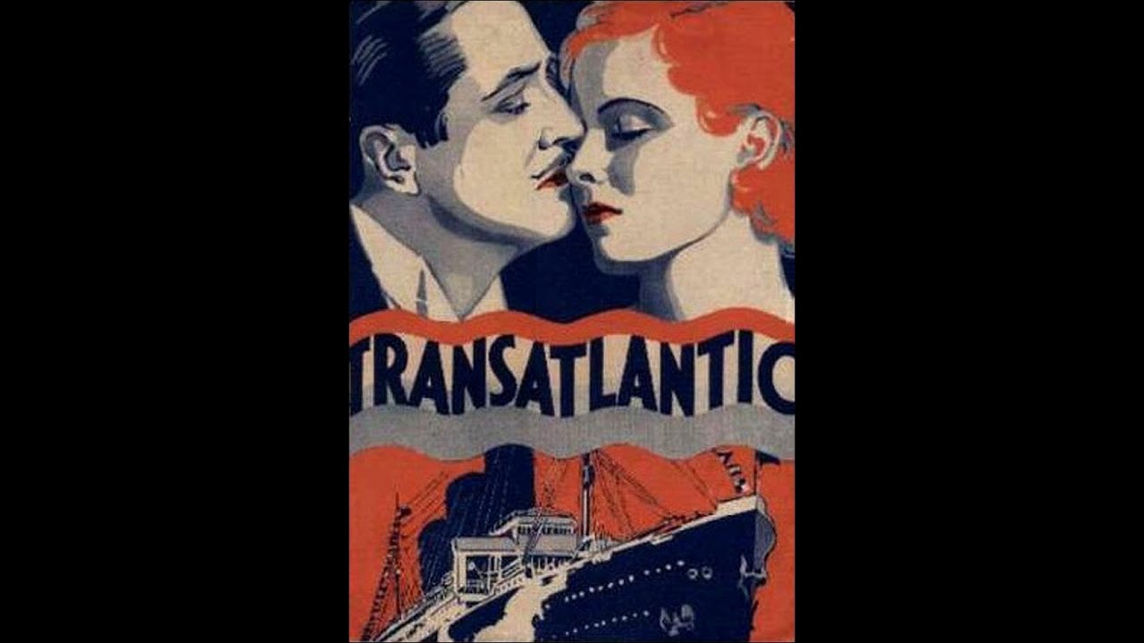Transatlantic (William K  Howard,1931) Edmund Lowe, Myrna Loy PRE-CODE