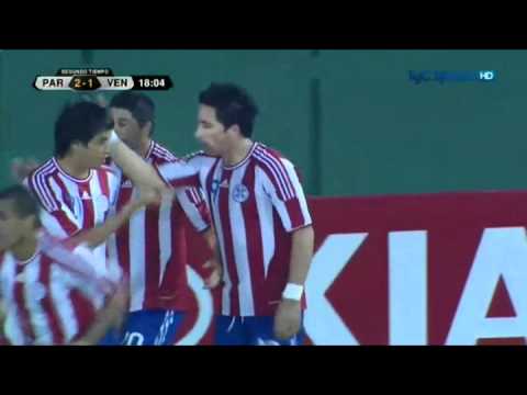 Barrios goal | Paraguay 2-1 Venezuela | 13/7/2011
