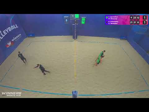 16:20 I. Laponohov / M. Motuznyi - A. Antonenko / A. Yermakov 04.11.2022 | Winners Beach Volleyball