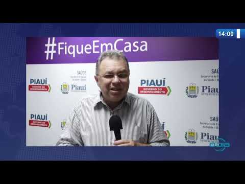 O DIA NEWS 23 04 20  Florentino Neto (Sec. Est. SauÌde) - ReuniaÌƒo sobre as açoÌƒes da SESAPI