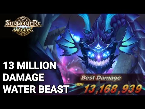 @GenesisPrime 13 Million Damage - Water Beast - Summoners War