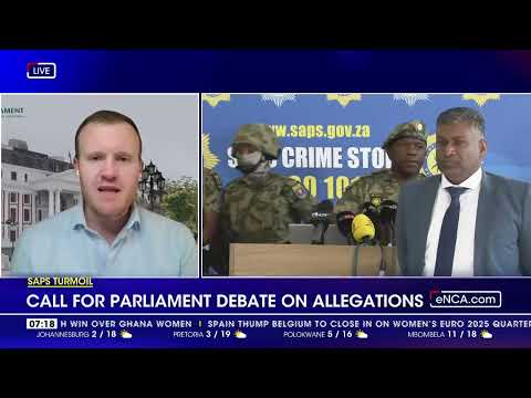SAPS Turmoil Call for parliament debate on Mkhwanazi allegations
