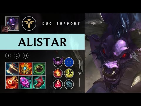 Alistar Support vs Yuumi - EUW Master Patch 25.24