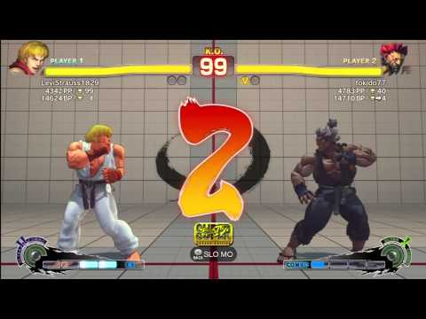 SSFIV AE: Tokido (Akuma) vs LeviStrauss1829 (Ken) TRUE-HD QUALITY