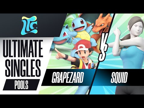 Grapezard X vs. Squid - Low Tide City 2024 - Ultimate Singles - Pools