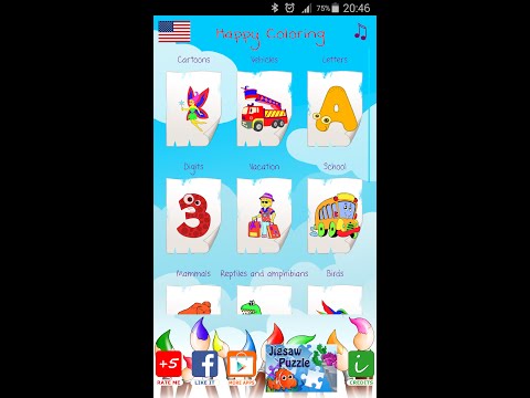 Coloring Pages for Kids Video