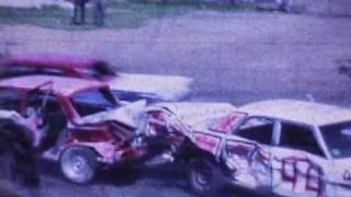 preview picture of video 'Flemington Speedway Demolition Derby circa 1975'