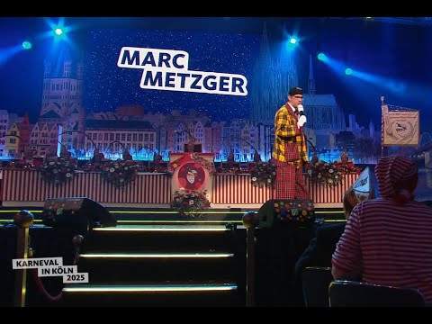 Karneval in Köln 2025 - Marc Metzger alias Dä Blötschkopp (ARD 03.03.2025)
