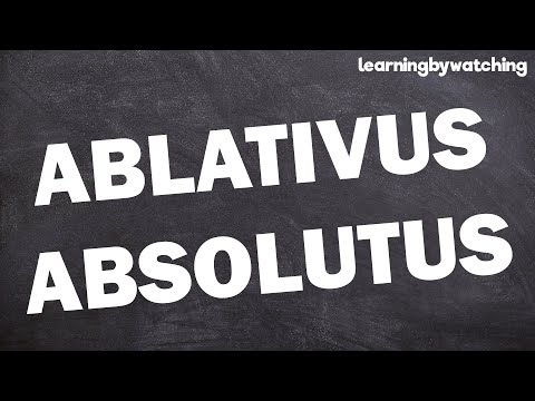 Ablativus Absolutus einfach erklärt!