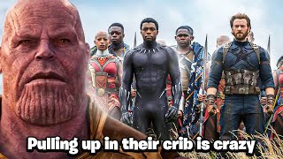 How THANOS bullied the INFINTY STONE from THE AVENGERS in Wakanda