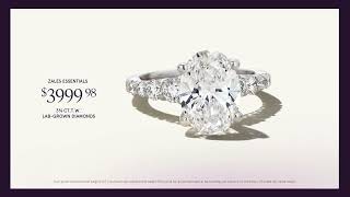 Zales Essentials: Lab-Grown Diamond Rings
