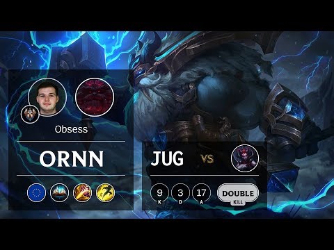 Ornn Jungle vs Elise - EUW Challenger Patch 9.18
