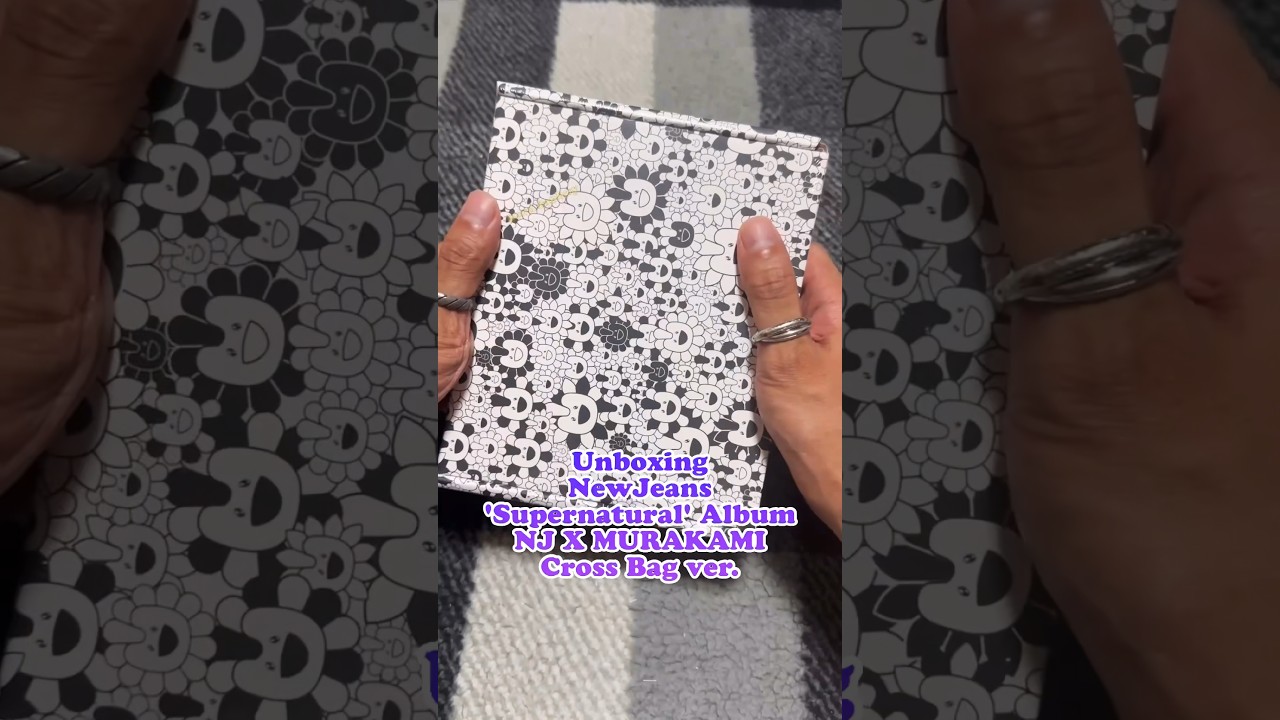 Album NewJeans - Supernatural & Right now Cross Bag Version