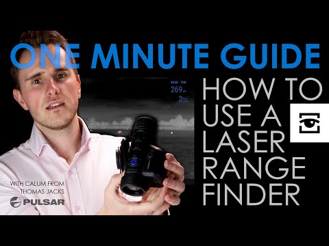 Pulsar one minute guide: How to use a laser range finder