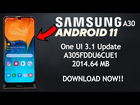 Latest One UI 3.1 Android 11 Stable Update India Rollout ft. Samsung A30 With Download Link | 2021