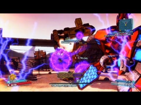 Borderlands 2 PS3 Norfleet vs Saturn Roxio HD PRO gameplay test