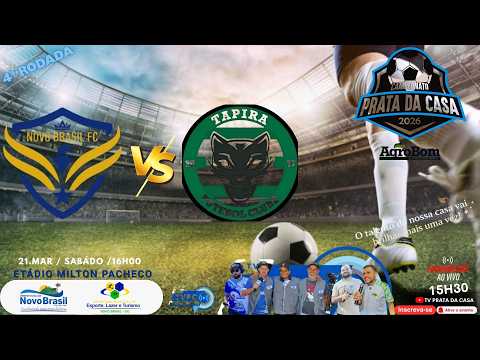 NOVO BRASIL F.C X TAPIRA F.C