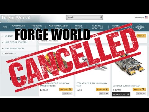 Games Workshop ELIMINATING Forge World... More Plastic Warhammer Horus Heresy!  Forgeworld Obsolete?