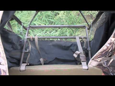 MOmarsh SWS Invisichair duck blind detail