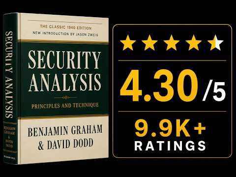 Thumbnail for Security Analysis Explained | Benjamin Graham & David Dodd by David Dodd