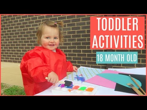 WHAT ACTIVITIES MY 18 MONTH OLD TODDLER DOES IN A DAY | TOY ROTATION