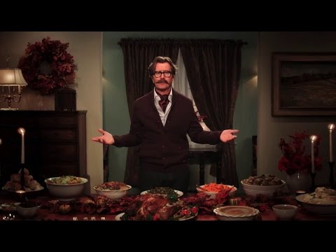 A Thanksgiving Message from Gary Oldman