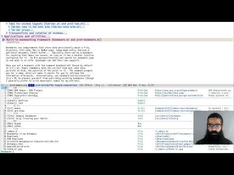 Emacs: introduction to bookmarks
