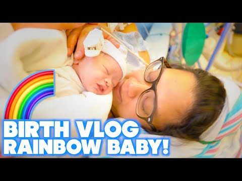 EMOTIONAL LIVE BIRTH VLOG AFTER LOSS | RAINBOW BABY AFTER TRANSABDOMINAL CERCLAGE