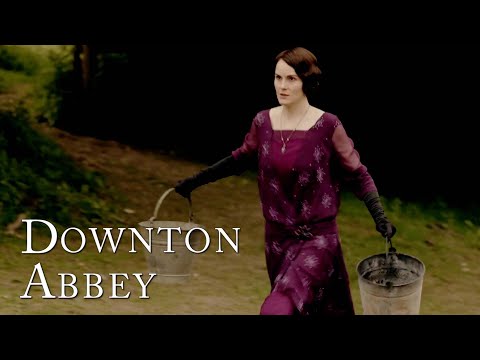 Lady Mary and Charles Blake Save Downton Abbey's Pigs | Downton Abbey