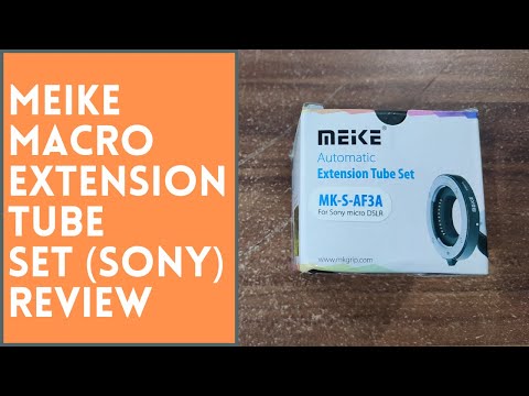 Meike Macro Extension Tube Set with AF for Sony E Mount